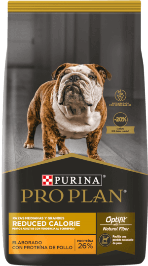 pro plan reducido en calorias 15kgs